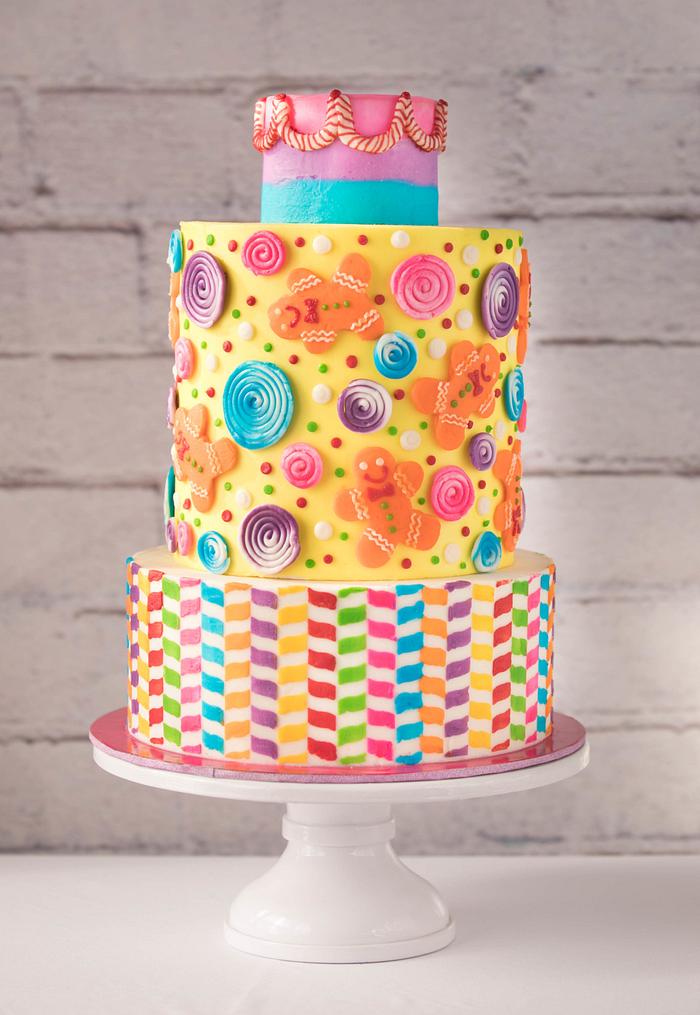 Candyland in buttercream