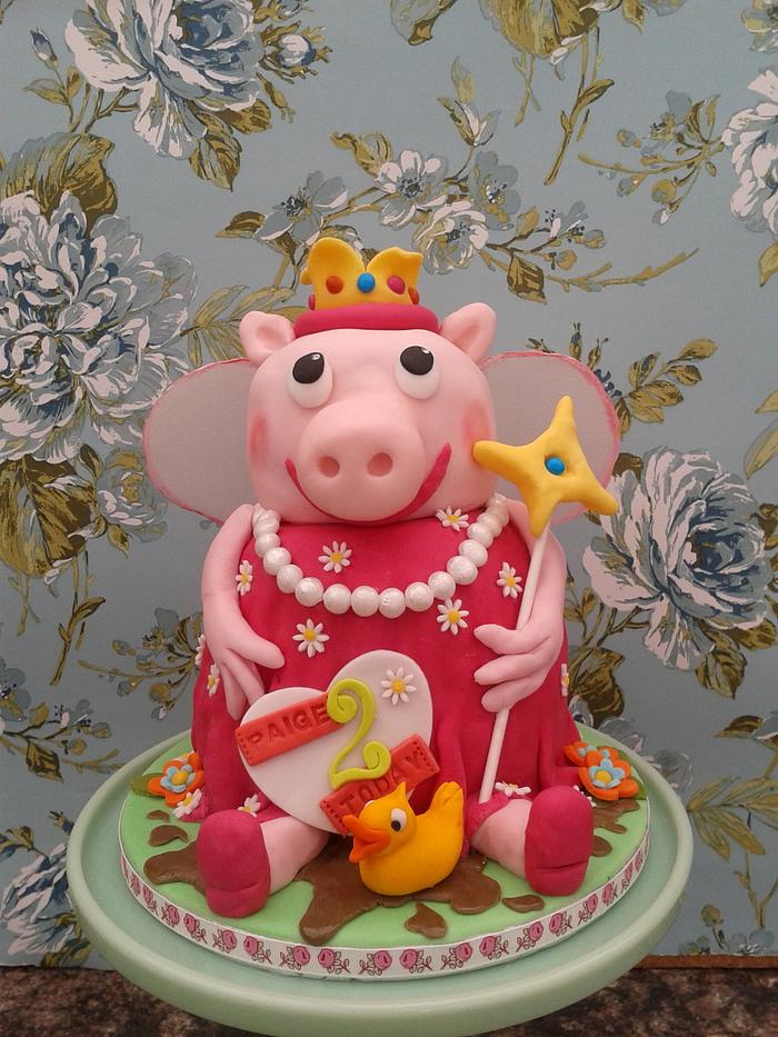 3D Peppa pig cake