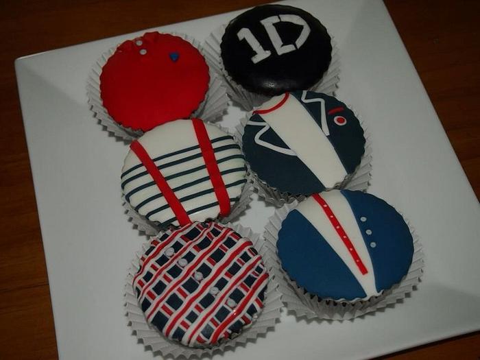 One Direction Cupcakes