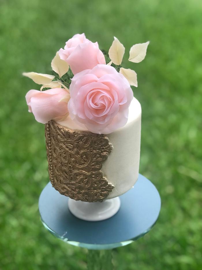 mini cake Rose 