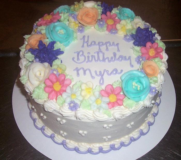 Flower Cake for Myra