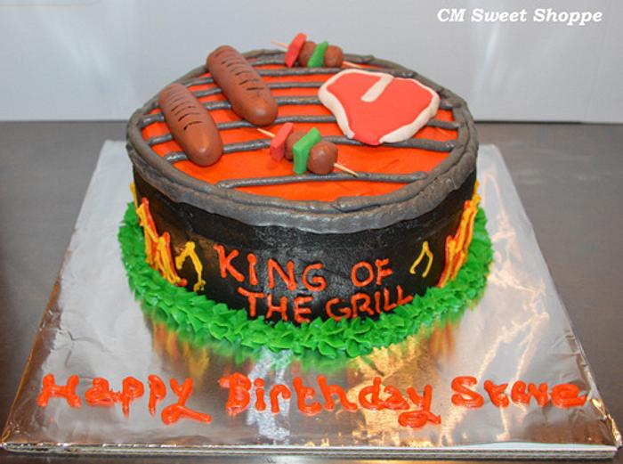 BBQ King of the Grill Cake