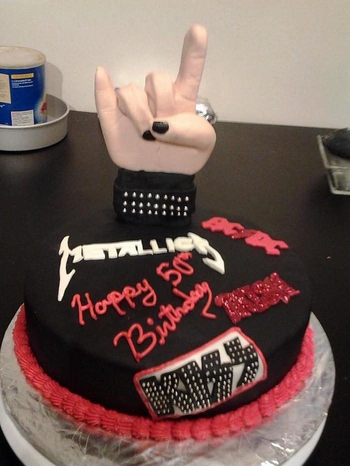 rock and roll cake   