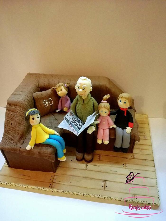 birthday cake for great-grandfather