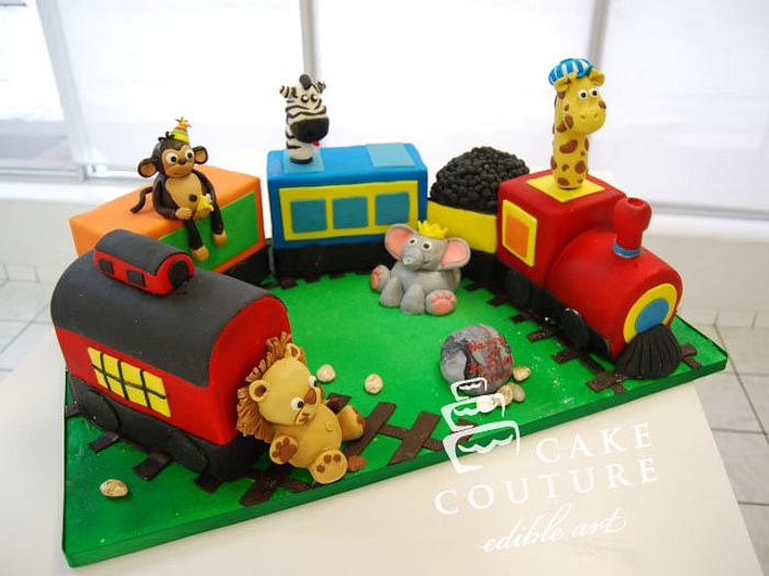 Kids Cake, Birthday Cake, Train Cake, Thomas the Tank Engine Cake