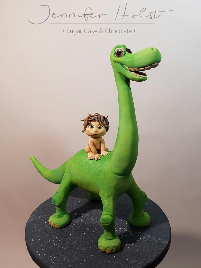 Arlo and Spot Cake Topper