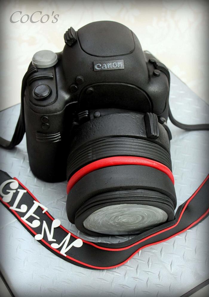 Canon Camera cake 