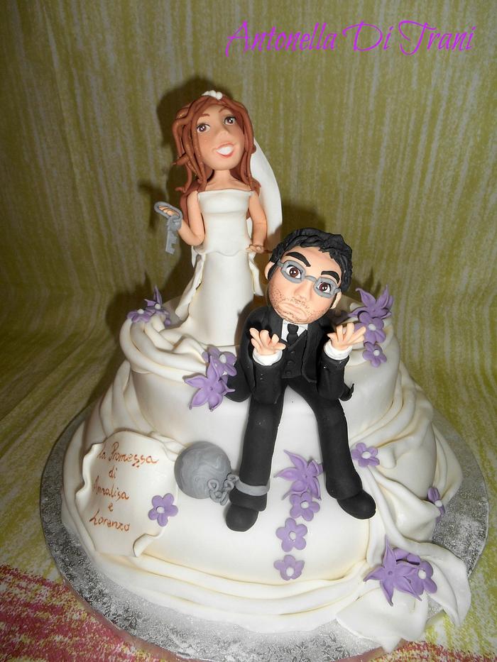 Funny Wedding Cake!