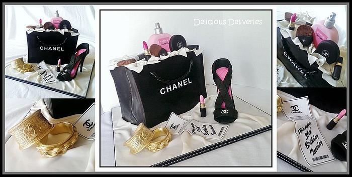 Chanel Giftbag Cake
