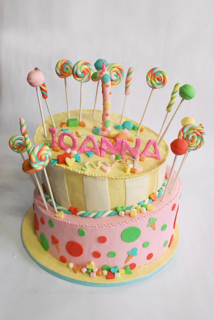 Candy Land Cake 