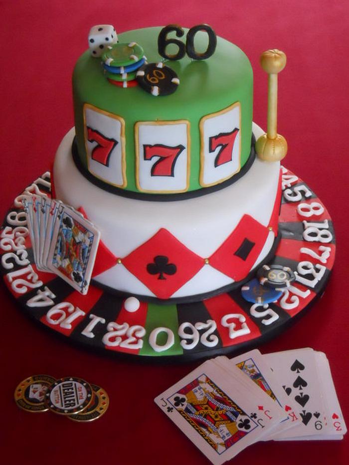 Poker Cake | Casino cakes, Poker cake, Gambling cake