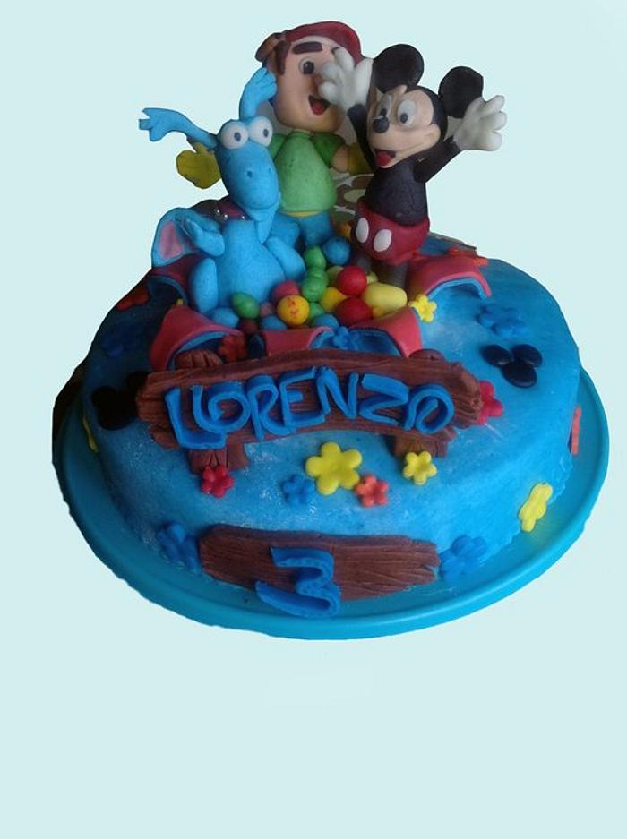 Cartoon's cake