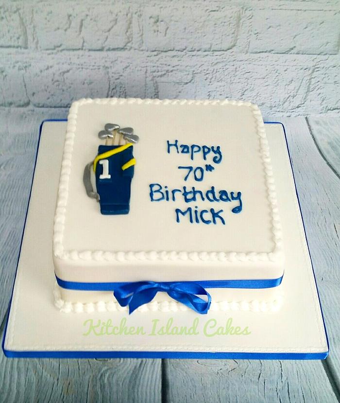 Traditional style - Golf Cake
