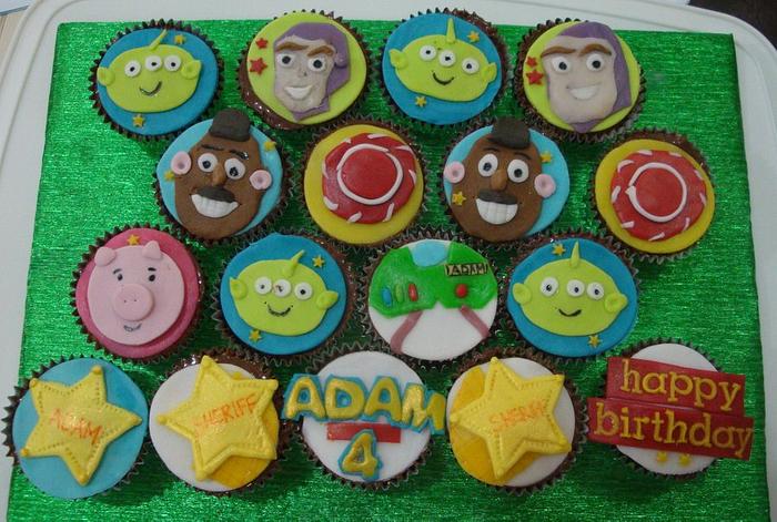 toy story cupcakes