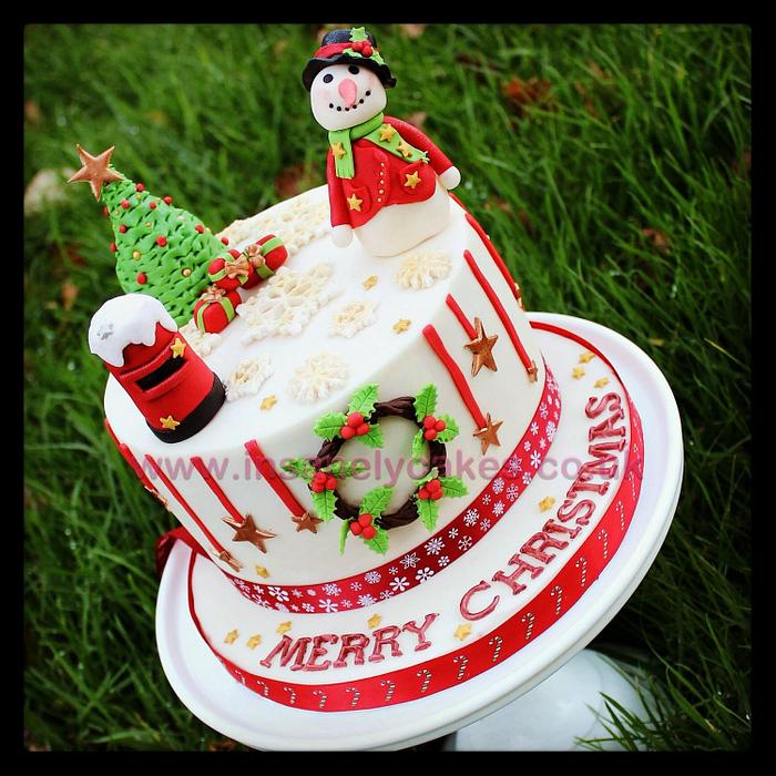 Family Christmas Traditions - Decorated Cake by - CakesDecor