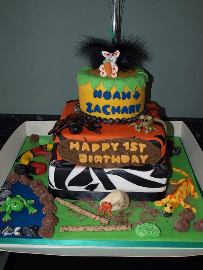 Animal and Insect cake