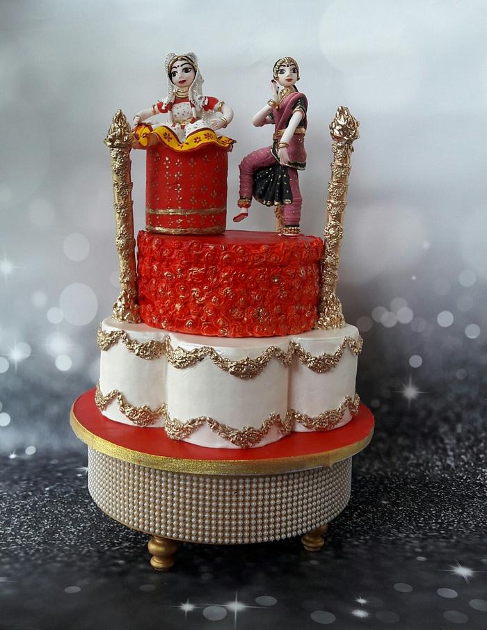 Classical dance for Incredible India cake collaboration 