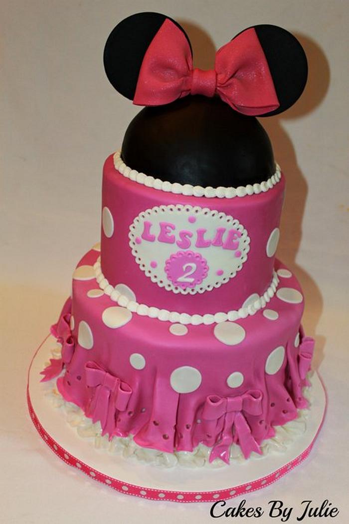 Minnie Mouse Birthay Cake