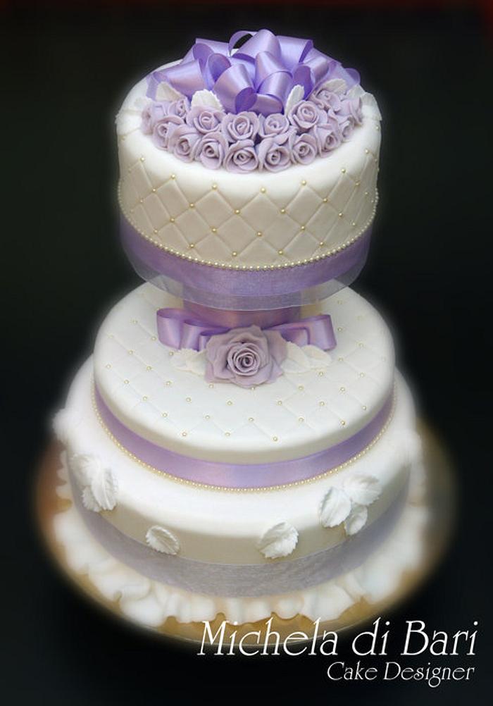 Inusual wedding cake ♥
