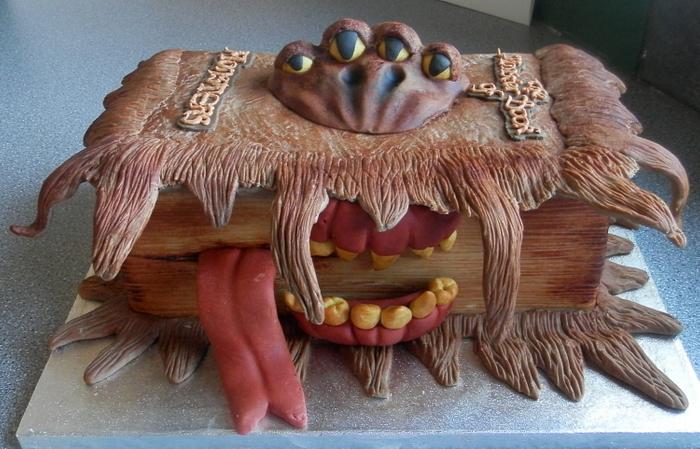 Harry Potter Moster Book cake