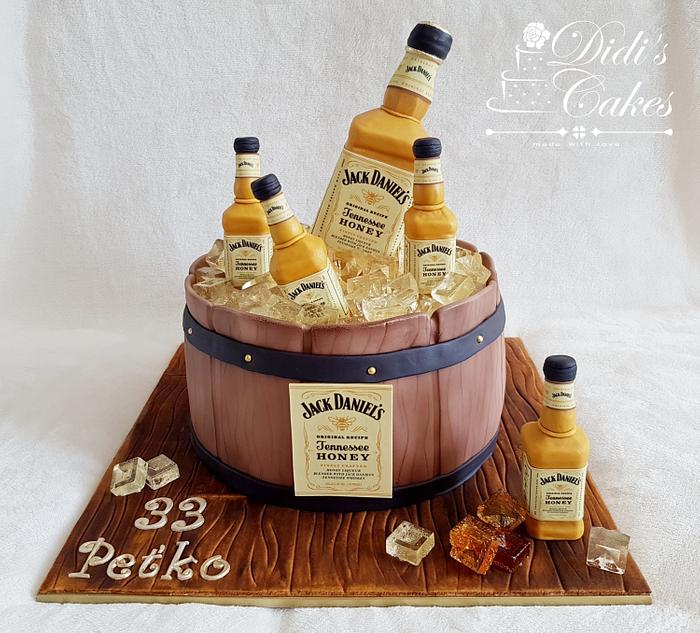 Jack daniels honey whisky cake
