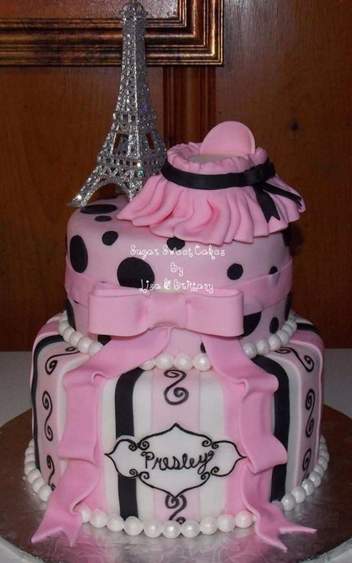 Paris Themed Baby Shower