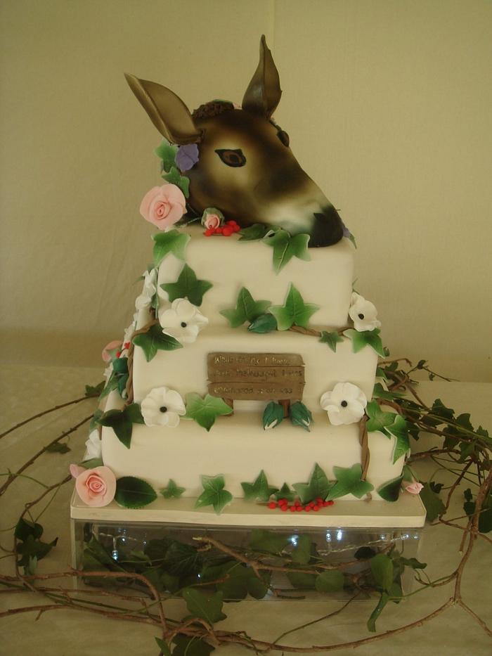 Mid-Summer Nights Dream - Wedding Cake by Vanilla Spice Cake Company