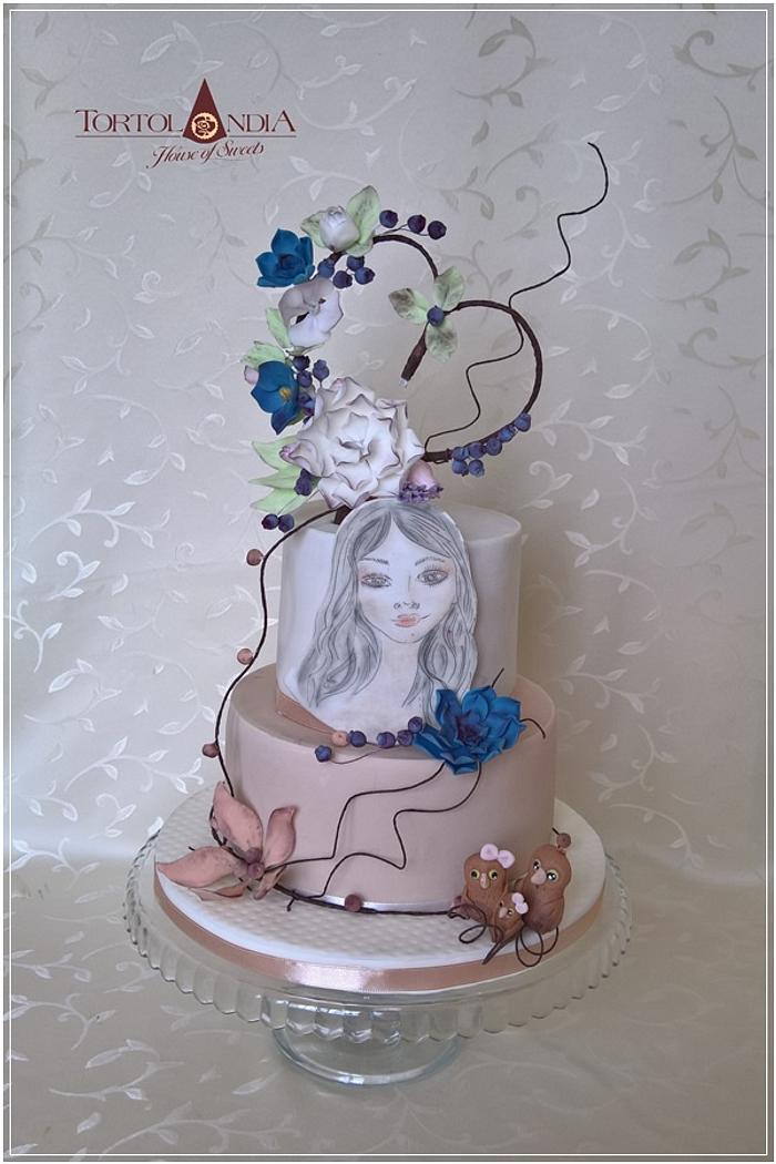 Romantic  cake