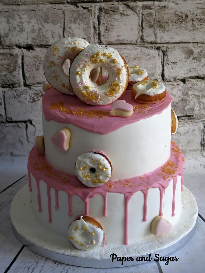 Donuts Cake