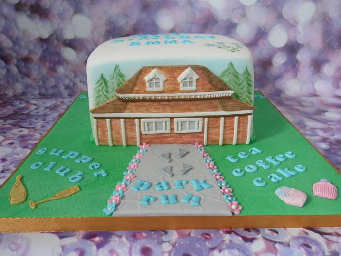 Pavilion cake