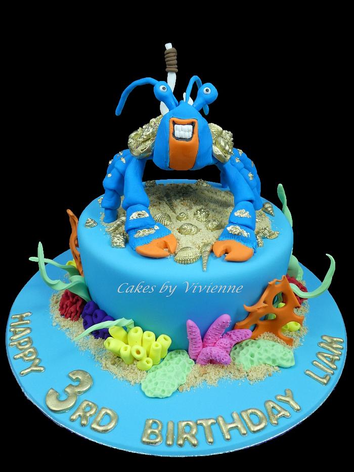 Tamatoa Birthday Cake