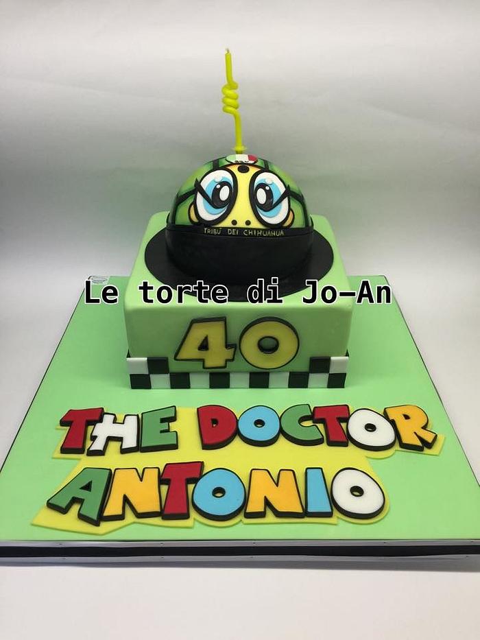 Valentino Rossi cake
