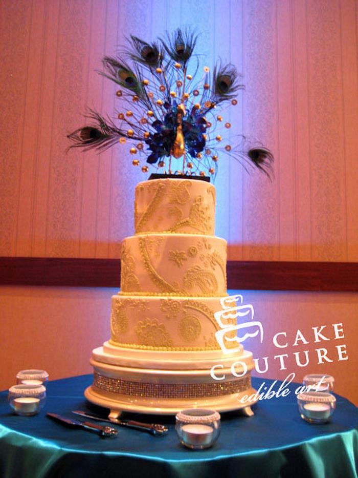Wedding Cake Peacock