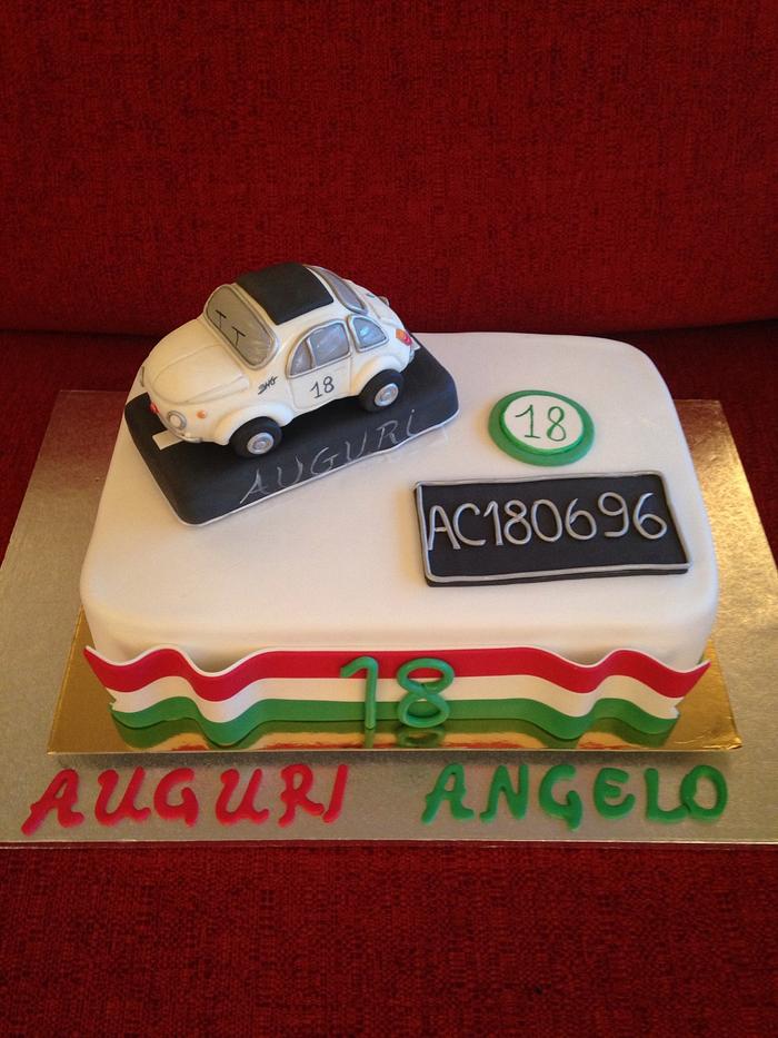 Cake Fiat 500