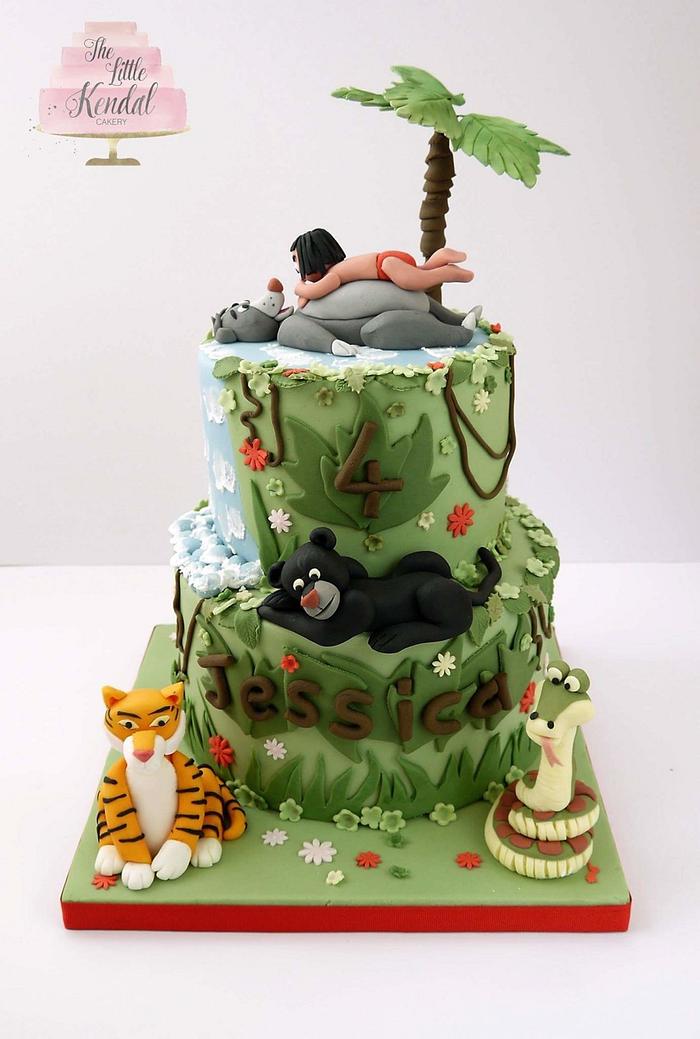 Jungle book cake