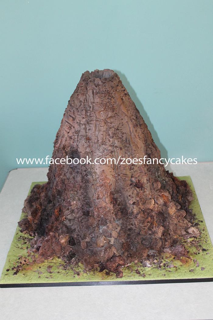 Volcano wedding cake!