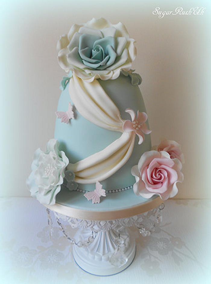 Flower Fusion Cake