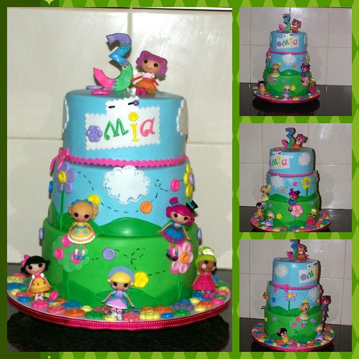 lalaloopsy birthday cake