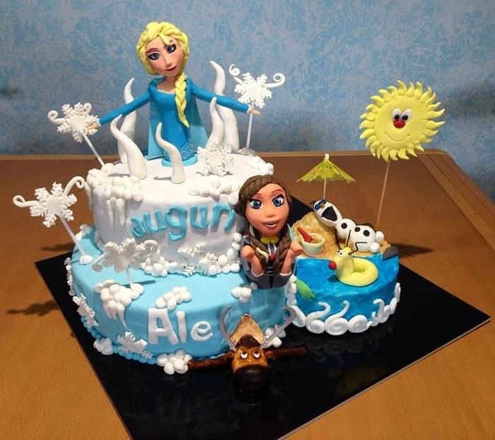 Frozen's Cake