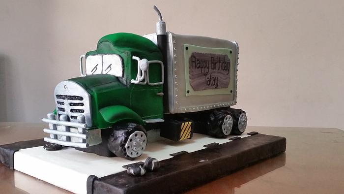 Delivery Track Cake