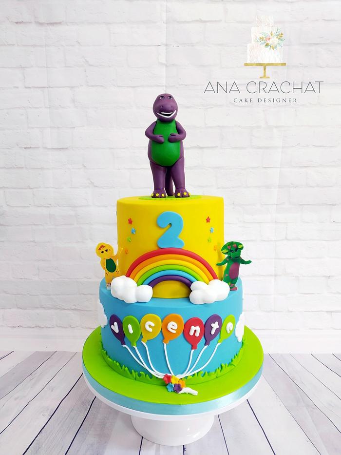 Barney and Friends Cake