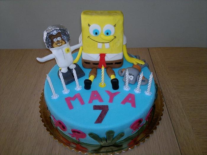 Sponge Bob Cake 