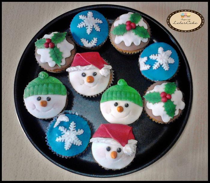 christmas cup cakes 