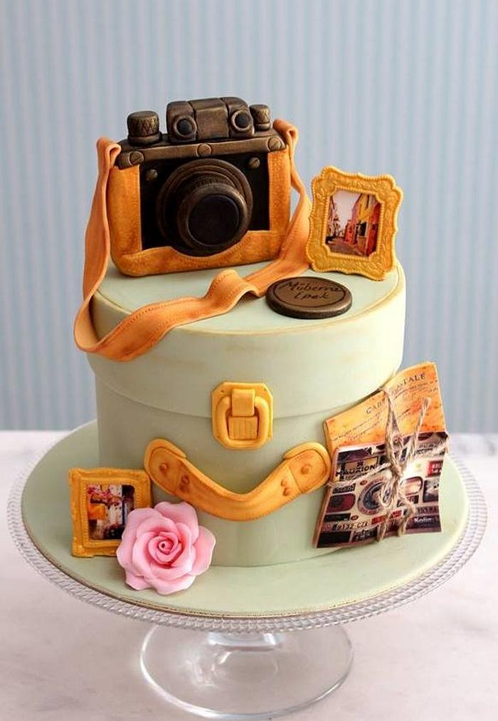 photographers cake