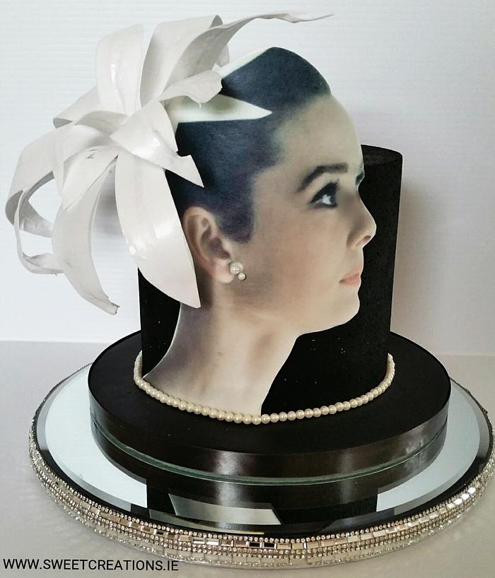 Audrey Hepburn Cake Collaboration May 4, 2016