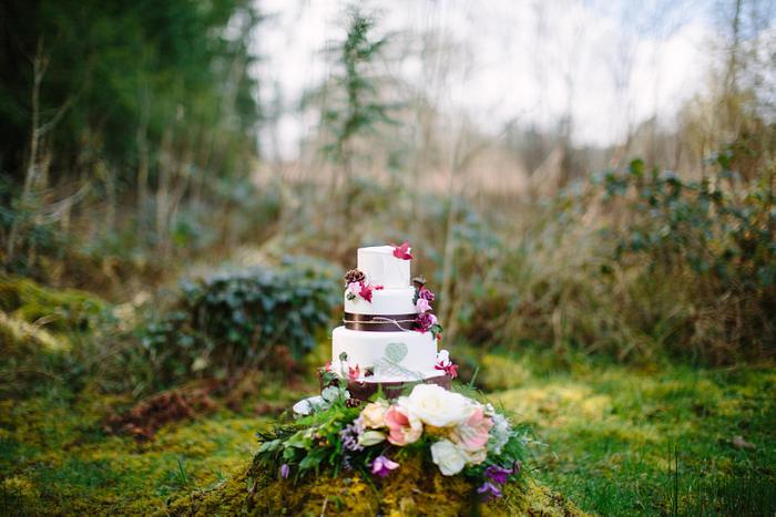 Irish Fable Wedding Cake