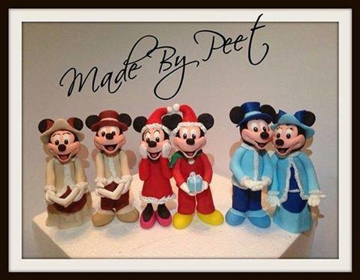 All of my mickey's and minnie's