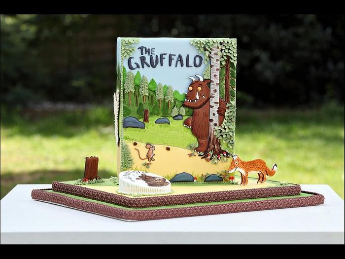Gold award winning Gruffalo cake