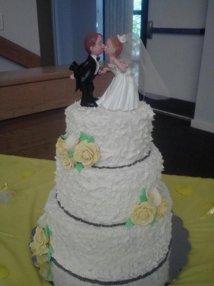 My First Wedding Cake. 
