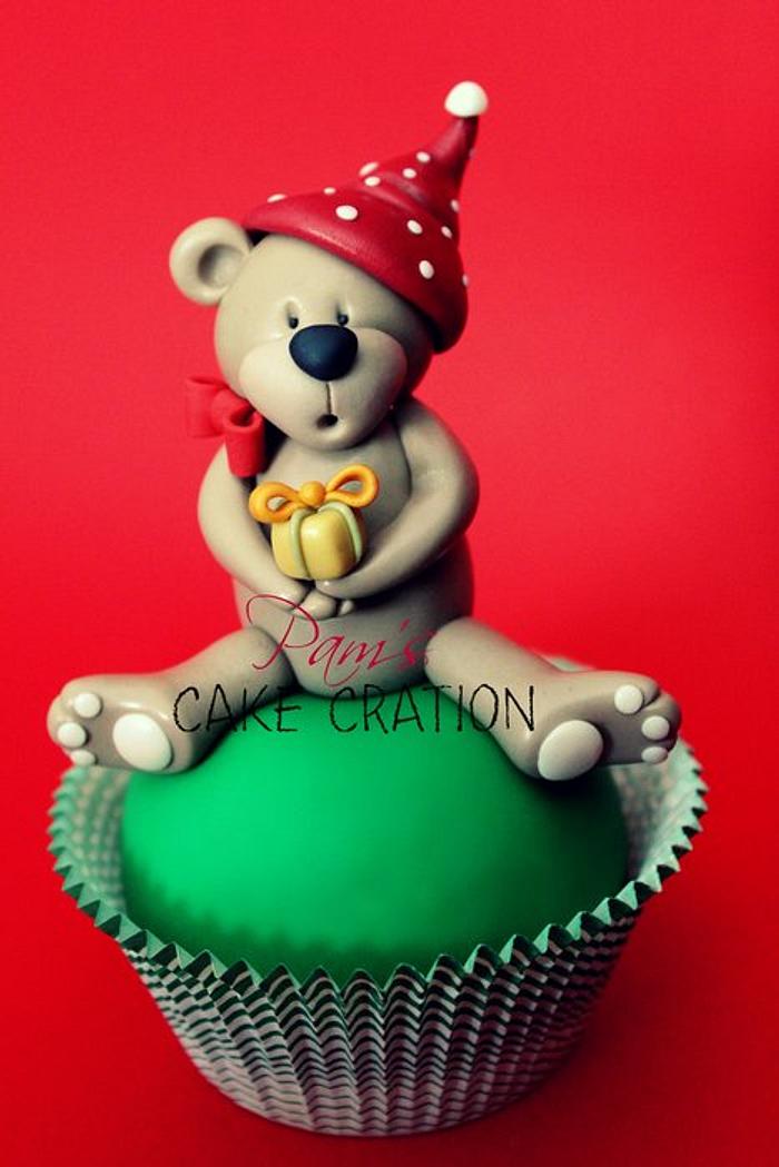 cupcake teddy bear